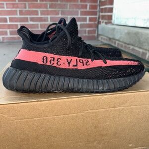 Adidas Yeezy Boost 350 V2 Black Core Red
